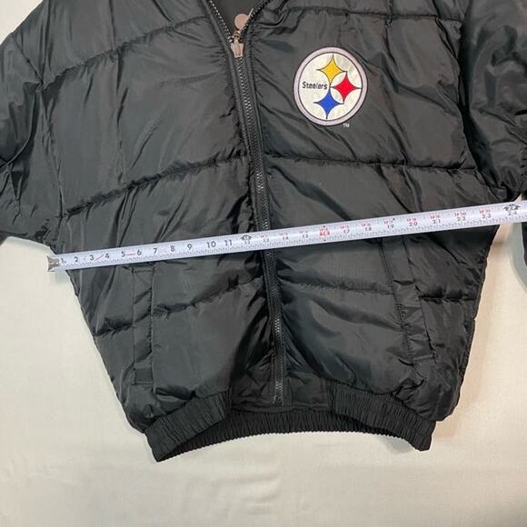 Pro Player NFL Experience Pittsburgh Steelers Reversible Men's Jacket - Size L - Picture 14 of 14